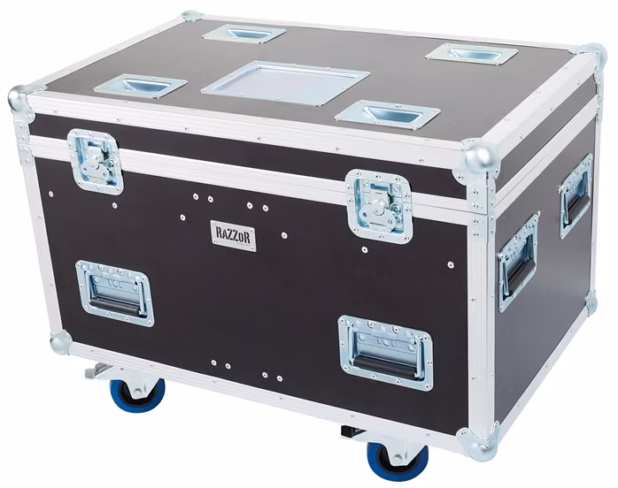 Razzor Cases Case for 4x VIZI WASH with compartment for accessories - Case na svetla