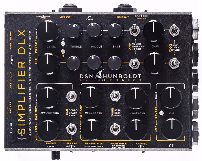 DSM & Humboldt Electronics Simplifier DLX - Gitarový predzosilňovač