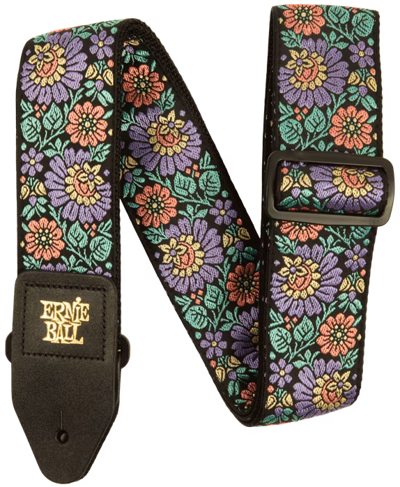 Ernie Ball Jacquard Strap Evening Bloom - Gitarový popruh