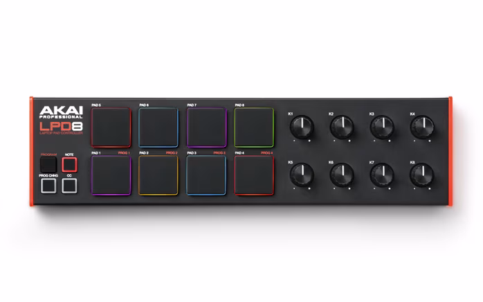 Akai LPD8 MKII - USB/MIDI kontrolér