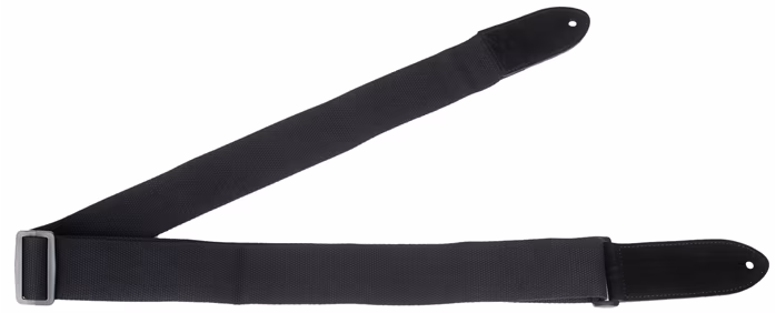 Amumu Pure Cotton Strap Black - Gitarový popruh