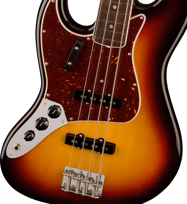 Fender American Vintage II 1966 3-Color Sunburst - Ľavoruká elektrická basgitara