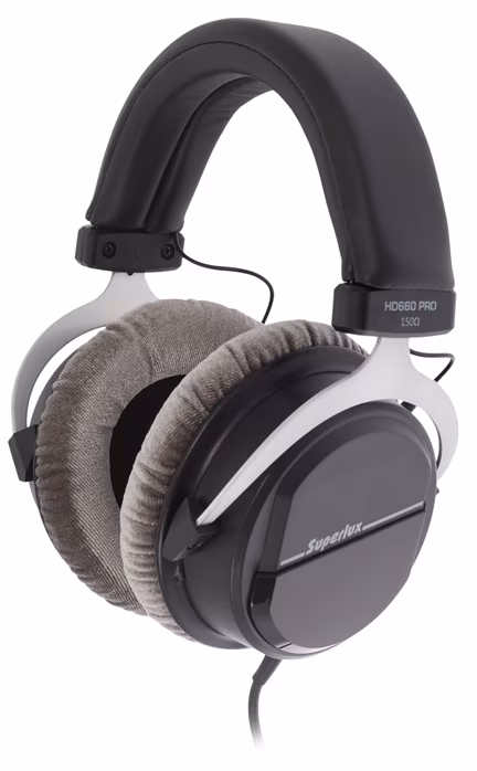 Superlux HD660 PRO 150 Ohm (zánovné) - Štúdiové slúchadlá