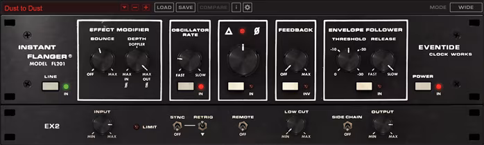 Eventide Instant Flanger Mk II - Softvér