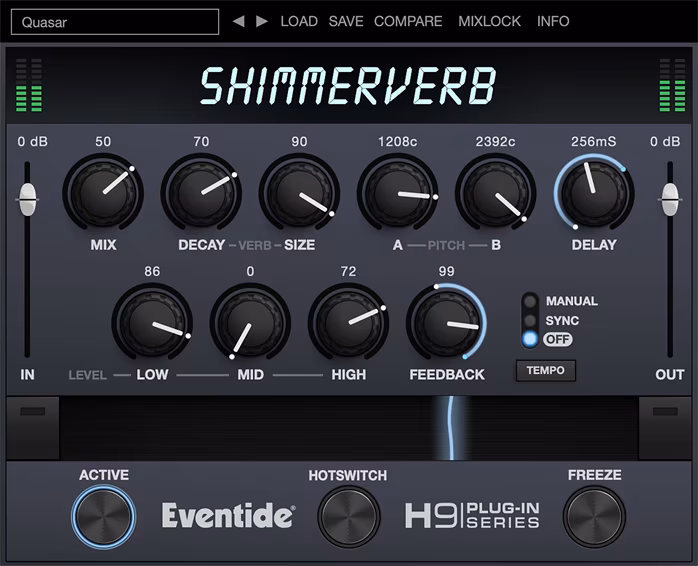 Eventide ShimmerVerb - Softvér