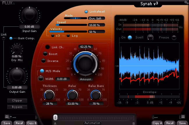 FLUX Audio Syrah - Softvér