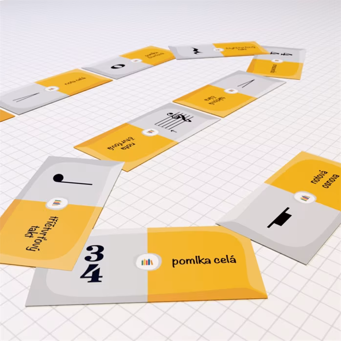 Zodpovědná výuka Domino: Hudební symboly - Hudobná náuka
