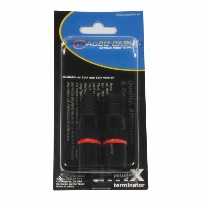ADJ AC-DMXTERM-3/SET DMX terminator 3pin, SE - Terminator