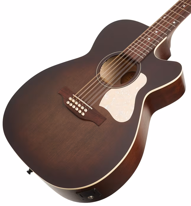 Art & Lutherie Legacy 12 Bourbon Burst CW Presys II - Dvanásťstrunová elektroakustická gitara