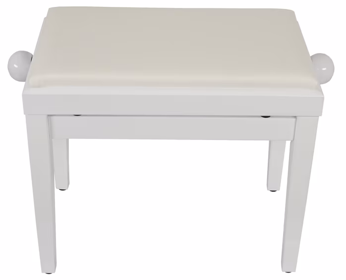 Soundsation SBH-103V-WH - Klavírna stolička