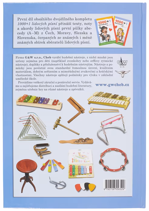 KN 1000+1 lidových písní, 1. díl - Spevník