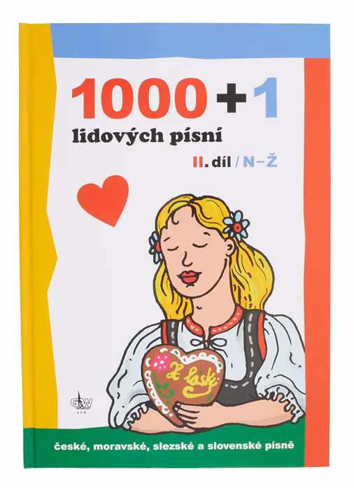 KN 1000+1 lidových písní, 2. díl - Spevník