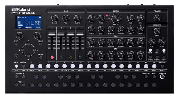 Roland SH-4D - Syntezátor