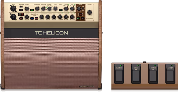 tc-helicon HARMONY V100 - Kombo na akustické nástroje