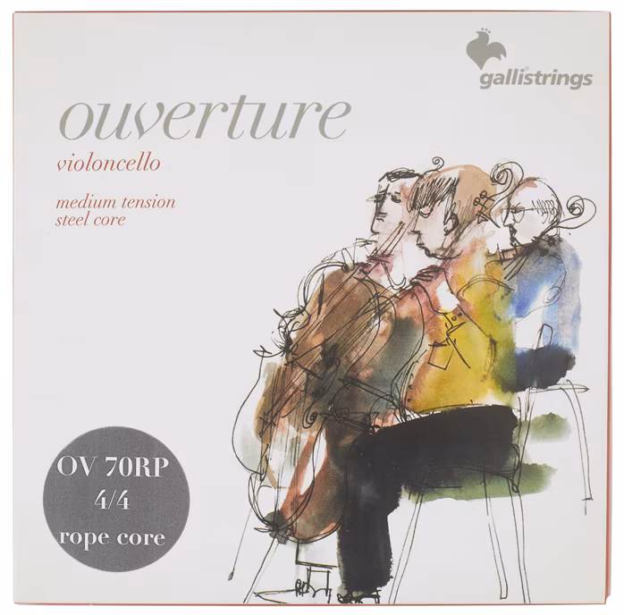 Galli OV70RP Overture Cello Rope 4/4 - Violoncellové struny