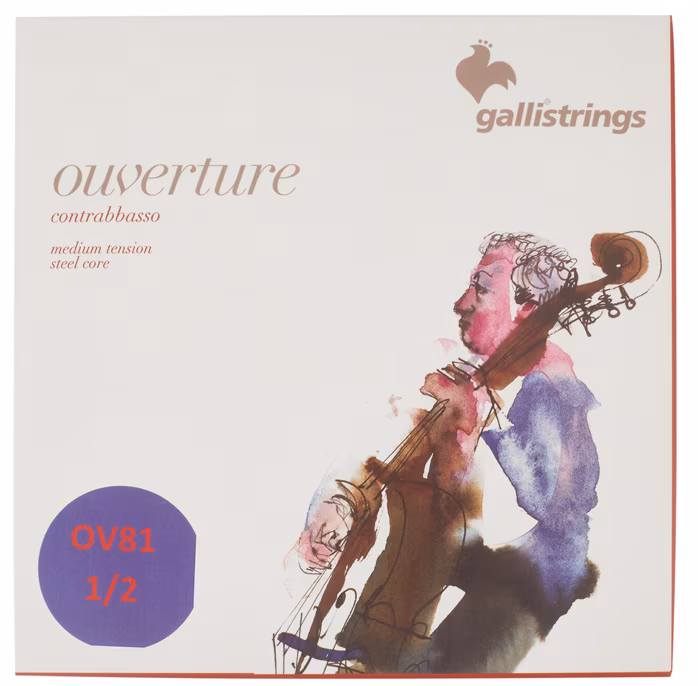 Galli OV81 Overture Bass Rope 1/2 - Kontrabasové struny