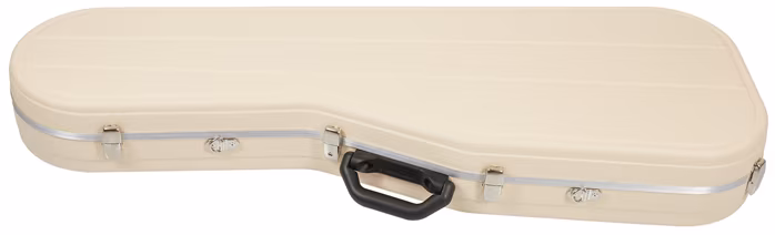 Hiscox Strat/Tele Ivory-Silver - Kufor na elektrickú gitaru