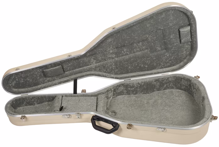 Hiscox Standard Dreadnought Ivory-Silver - Kufor na akustickú gitaru
