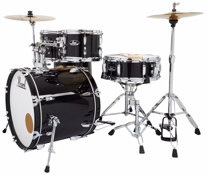 Pearl Roadshow Jazz set Jet black - Súprava bicích s činelmi