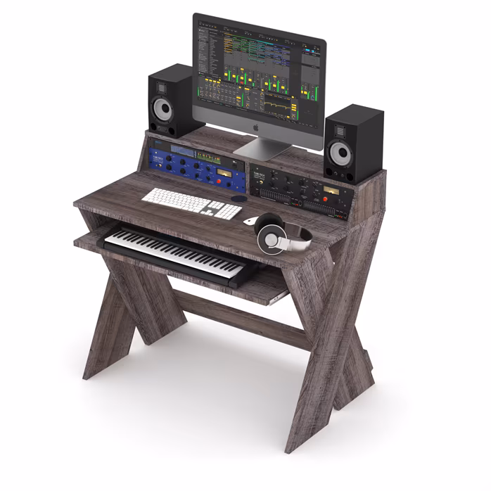 Glorious Sound Desk Compact Walnut - Štúdiový nábytok