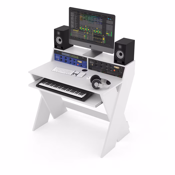 Glorious Sound Desk Compact White - Štúdiový nábytok