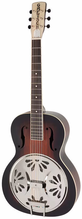 Gretsch G9220 Bobtail Round Neck 2SB - Elektroakustický rezonátor