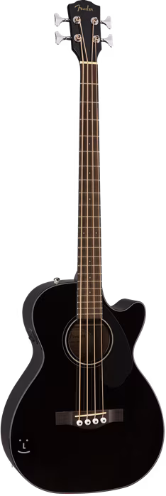 Fender CB-60SCE BLK - Elektroakustická basgitara