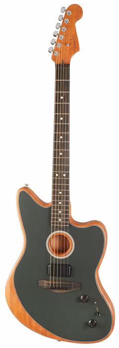 Fender American Acoustasonic Jazzmaster EB TUN - Elektroakustická hybridná gitara