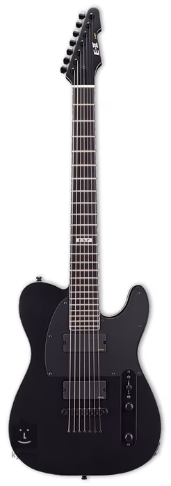 ESP E-II T-B7 Baritone BKS - Elektrická sedemstrunová gitara
