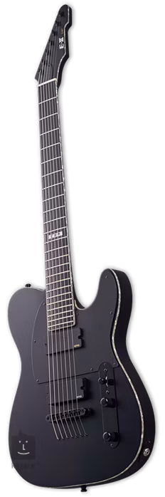 ESP E-II T-B7 Baritone BKS - Elektrická sedemstrunová gitara