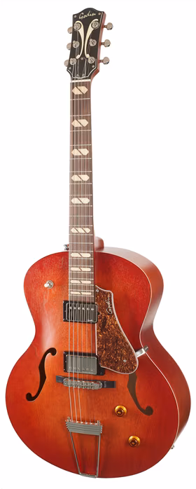 Godin 5th Avenue Jumbo HB Memphis Sun - Semiakustická gitara