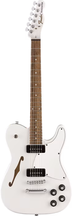 Fender Jim Adkins JA-90 Telecaster Thinline LRL WH - Elektrická gitara