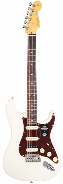 Fender American Professional II Stratocaster HSS RW OWT - Elektrická gitara