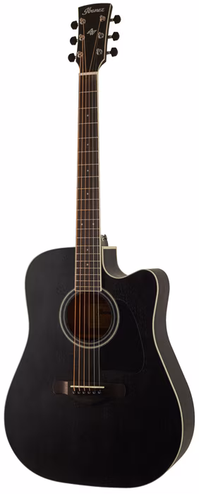 Ibanez AW84CE Weathered Black - Elektroakustická gitara