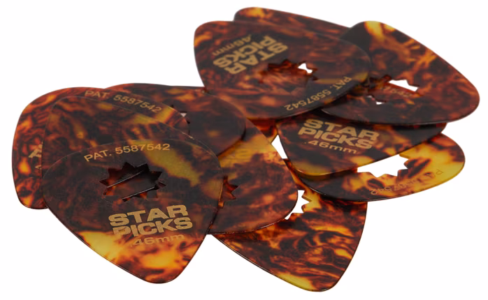Star Picks Tortoise Shell Thin 0.46 mm - Brnkátka