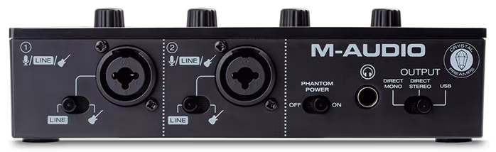 M-Audio M-Track DUO - USB zvuková karta