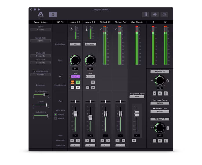 Apogee Duet 3 - USB zvuková karta