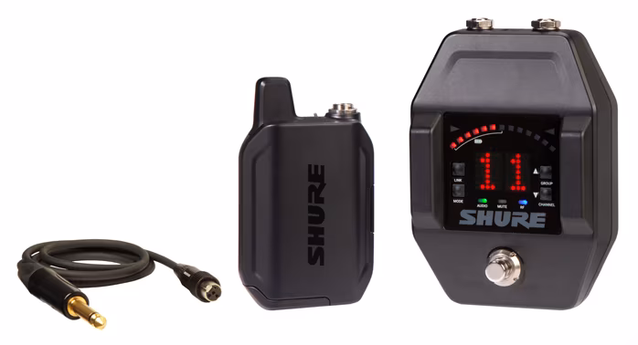 Shure GLXD16+ GUITAR PEDAL SYSTEM - Gitarová/basgitarová bezdrôtová súprava