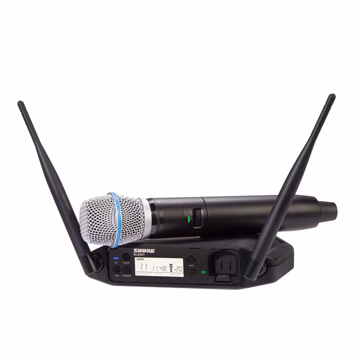 Shure GLXD24+ VOCAL SYSTEM W/BETA87A - Vokálna bezdrôtová súprava