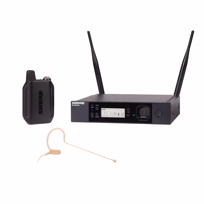 Shure GLXD14R+ HEADSET SYSTEM W/MX153 - Bezdrôtová hlavová súprava
