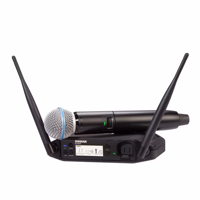 Shure GLXD24+ VOCAL SYSTEM W/BETA58A - Vokálna bezdrôtová súprava