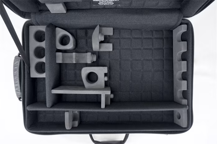 Marcus Bonna MB Case for 3 Clarinets A/Bb/Eb, Black Nylon - Puzdro pre tri klarinety