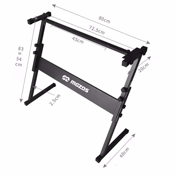 Mozos KSX2 (rozbalené) - Klávesový stojan