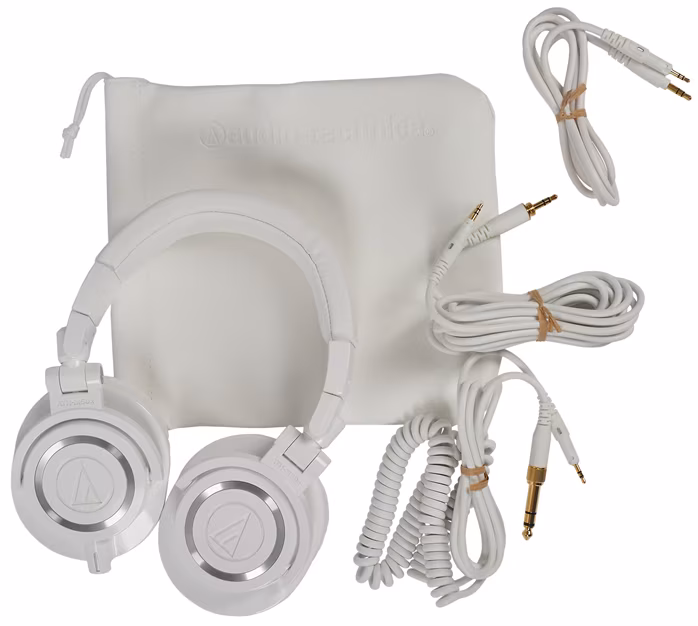 Audio-Technica ATH-M50xWH (rozbalené) - Štúdiové slúchadlá