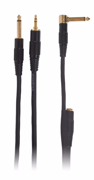 Bespeco Eagle Pro Instrument & Headphone Cable 2 m Angled - Spájací kábel