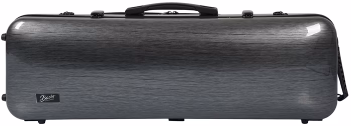 Bacio Instruments Fiber Composite Violin Oblong Case WMBB BK (poškodené) - Puzdro na husle