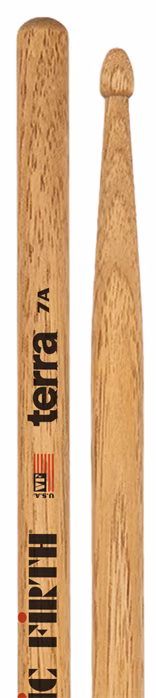 Vic Firth 7AT American Classic® Terra Series Drumsticks, Wood Tip - Hickorové paličky