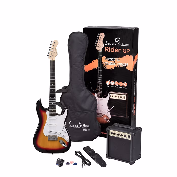 Soundsation Rider GP 3TS - Elektrická gitara set