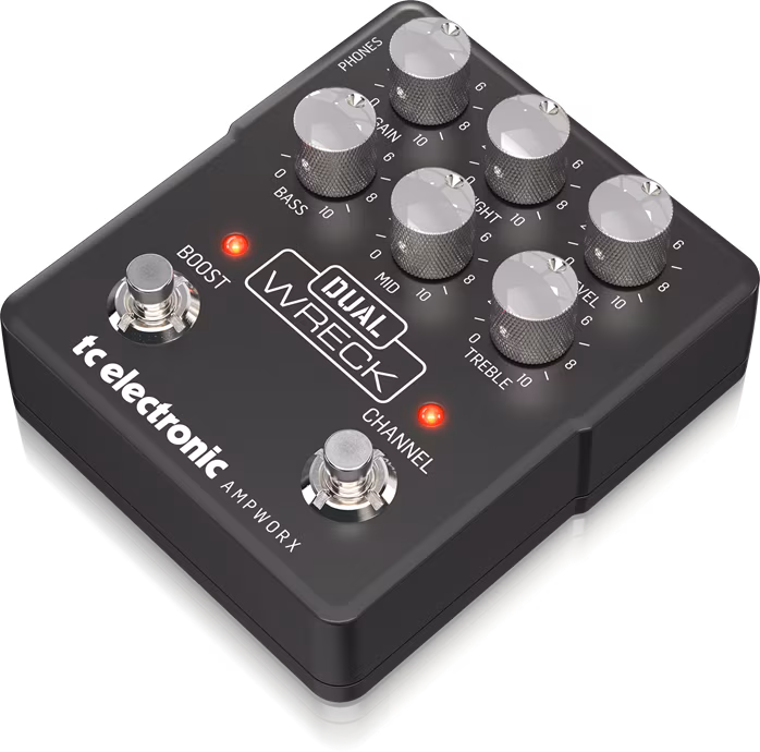 TC Electronic DUAL WRECK Preamp (rozbalené) - Gitarový predzosilňovač