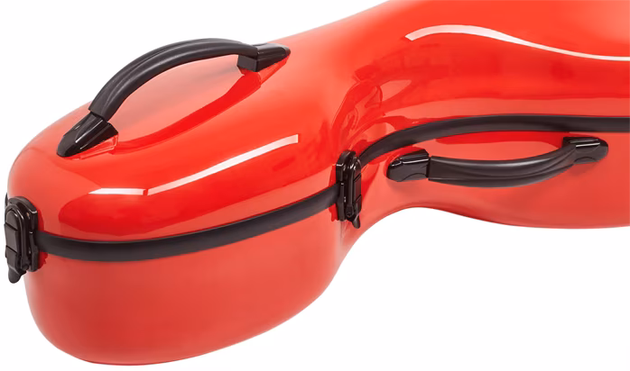 Bacio Instruments Fiberglass Cello Case RD 4/4 - Puzdro na violoncello